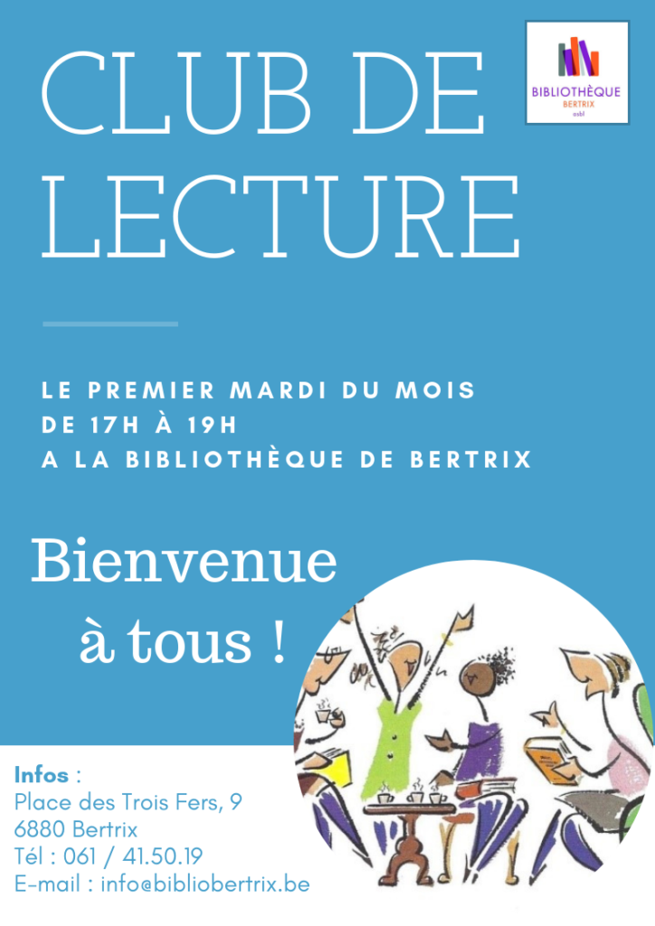 Club de lecture Bibliothèque publique de Bertrix